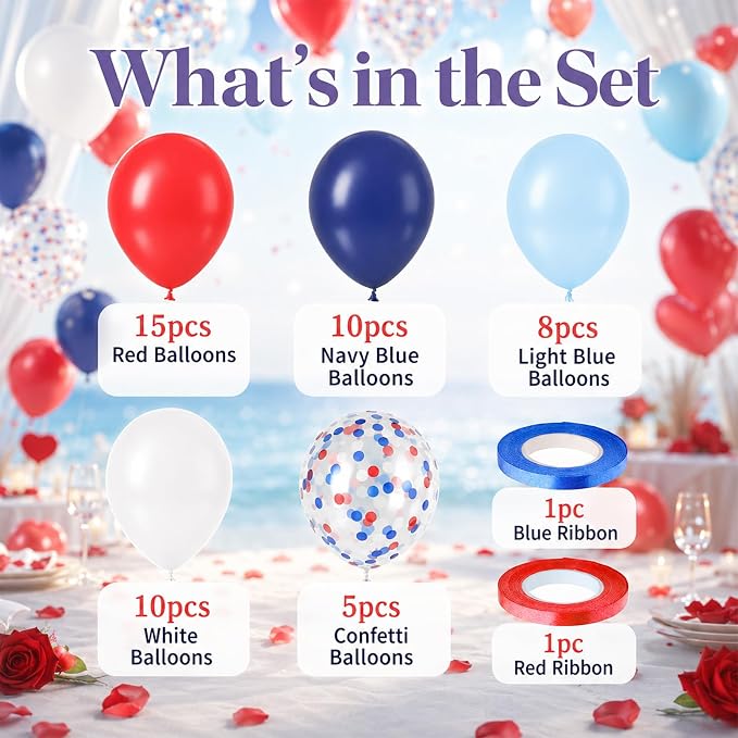 Red and Blue Balloons - Image 3