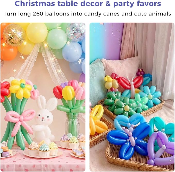 KOOGEL 400 PCS 260 Balloons, Latex Balloon Arch Wedding Birthday Graduation - Image 5