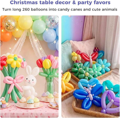 KOOGEL 400 PCS 260 Balloons, Latex Balloon Arch Wedding Birthday Graduation - Image 5