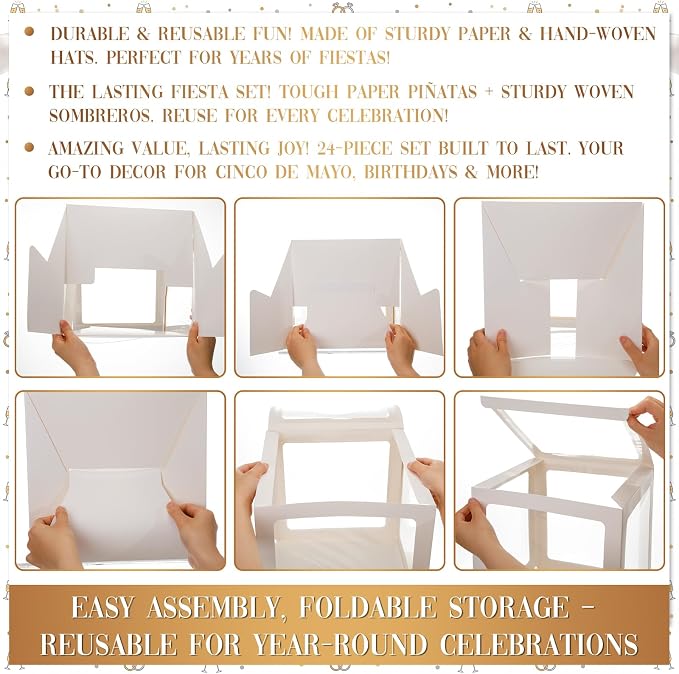 Jetec 10 Pcs Clear Balloon Boxes - Image 4
