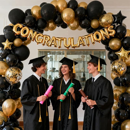 Patimate Black Balloons 150 Pack 5 Inch Matte Black Latex Balloons | Birthday - Image 6