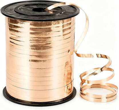 500 Yards Curling Ribbon, 1/5 Inch Shiny Champagne Gold Ribbon, Balloon String by YCDMLJC