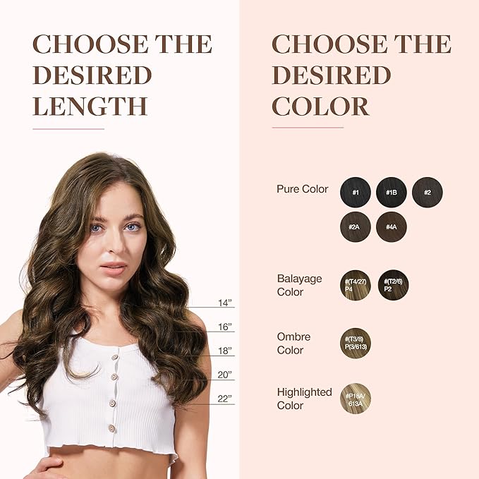 GOO GOO Clip in Hair Extensions Real Human Hair, Remy Human Hair Extensions Clip ins for Women, Natural Human Hair, 22inch 110g 7Pcs, 2/6/2 Balayage Dark Brown to Chestnut Brown
