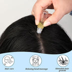 Hair Oil Applicator for Scalp,Minoxidil Applicator, Hair Bottle Applicator,Scalp Applicator Comb Applicator and Massager in One,Transparent Comb Brush Tool, Suitable for Men and Women