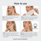 MAREE V Line Lifting Mask with Hyaluronic Acid – Deep Collagen Face Mask for Women – Jawline Shaper Facial Masks with Retinol – Tightening Neck Lift Tape – Double Chin Strap for Face Lift – 10 Masks