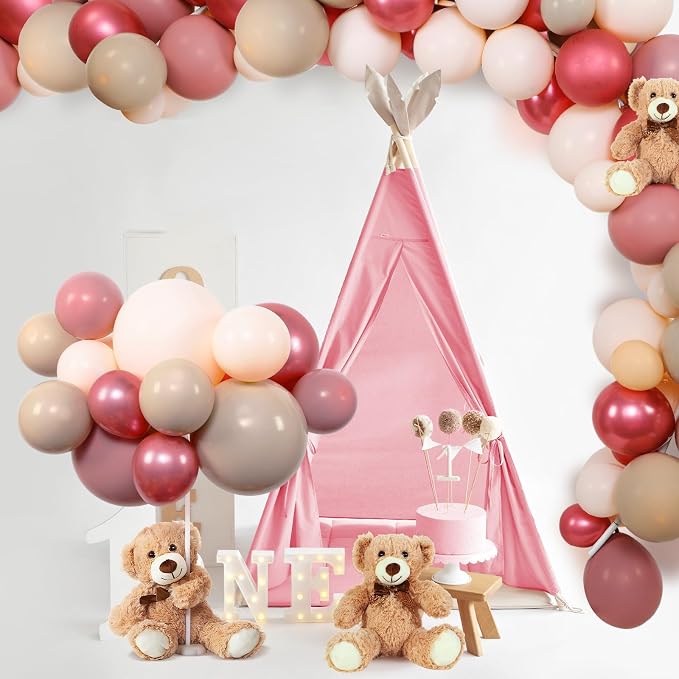 Meooeck 185 Pcs Bear Baby Shower Party Decorations Table Centerpieces 5 Pcs 13. - Image 2