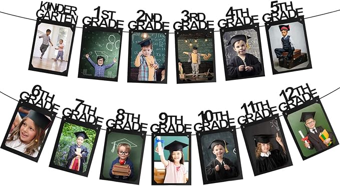 Graduation Photo Banner for Party Decoration, Including Kindergarten to 12th - Image 8