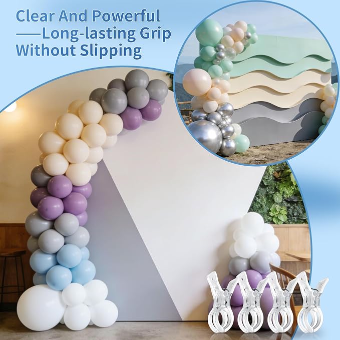 PUGPIU 20 Pack Balloon Arch Clips - Image 4