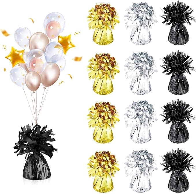 12PCS Metallic Balloon Weights Set, Used by AzureCantara