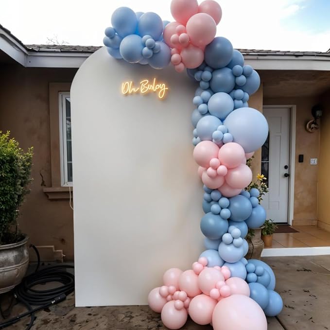 Pink and Blue Balloons - Image 4