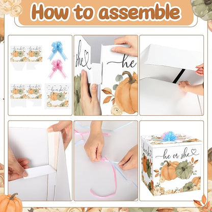AmazingSpark 28in Giant Gender Reveal Gift Box - Image 3
