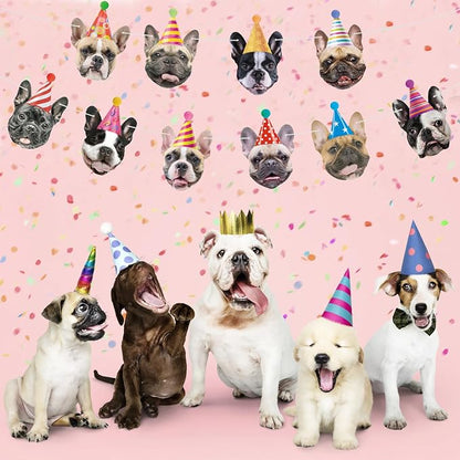 Hooqict Dog Birthday Banner Puppy Themed Party Decorations - Image 3