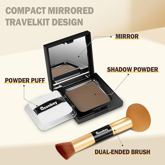 Root Touch Up Hair Color,Hair Fibers for Thinning Hair,Cruelty Free Hairline Powder - Instantly Cover Touch Up, Hair Color Root Touch Up Powder, Hair Thickener for Women & Men&Girls&Boys (Brown)