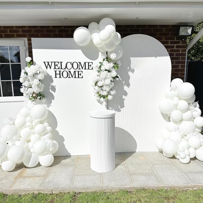 Awenztech White Balloons 12 inch - Image 3