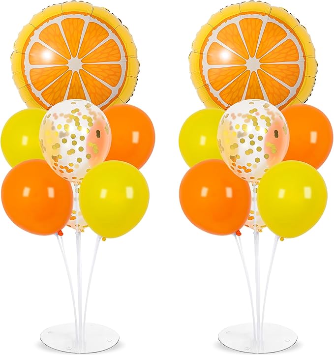 Little Cutie Fruit Party Balloons Stand Kit 2 Sets by Naozinebi