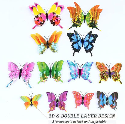 OPSEAM 3D Butterfly Wall Decor Butterfly Decorations Stickers - Image 4
