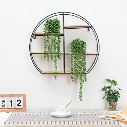 2pcs Fake Hanging Plants Fake Potted String of Pearls Succulent Plants Small - Image 6