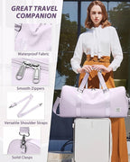 Gym Bag Womens,Travel Duffel Carry on Bag Sport Tote Bag Weekend Overnight Bag