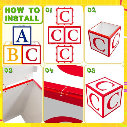 Back to School Balloon Boxes Decoration - Image 5