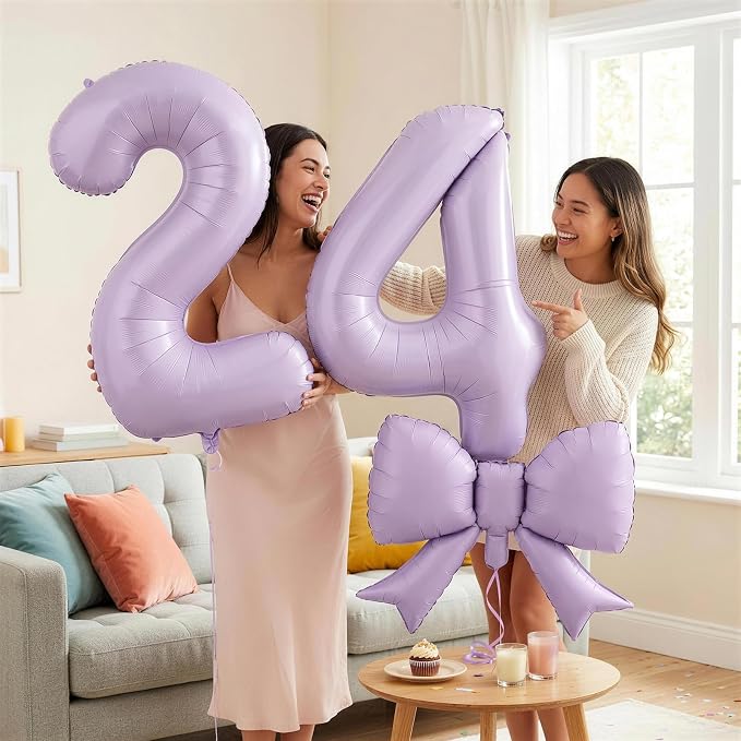 40 Inch Light Purple Number 9 - Image 6