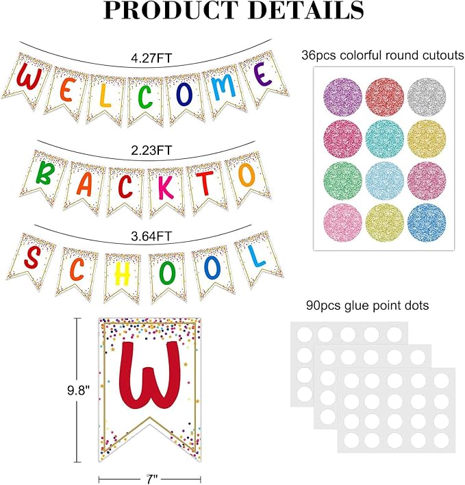 FLYAB Welcome Bulletin Board Decorations - Image 2