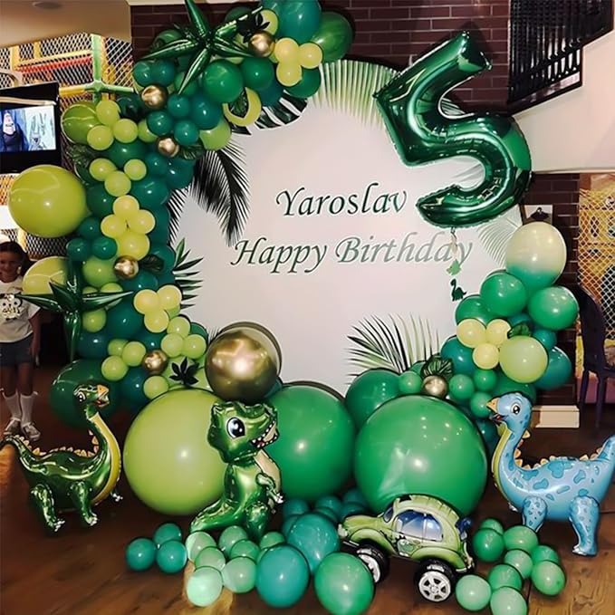 RUBFAC Green Balloons 120pcs 12 Inch, 2026 International Football Game Decor - Image 5