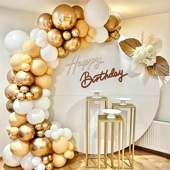 TONIFUL Happy Birthday Sign for Backdrop - Image 6