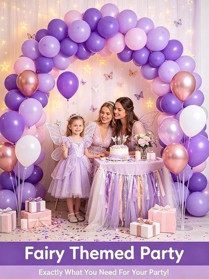Purple Balloons 12 Inch 60 Pcs Dark Royal Purple Latex Balloons - Image 8