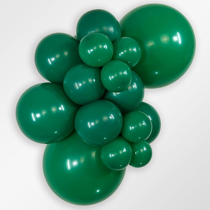 Sempertex Fashion Forest Green Balloons, 18 Inch, vibrant color, ships - Image 2