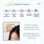 [THY rootup+] Botanical Hair Tonic – Herbal Scalp Spray for Fuller-Looking Hair | Non-Greasy Formula with Korean Plant-Based Formula | For Men & Women |250 ml / 8.45 fl oz