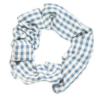 LOOKSEVEN Classic Plaid Hair Scrunchies for Women, 6PCS Bandana Scrunchy Hair Ties, Scrunchies Hair Ties for Women. (Classic Plaid)