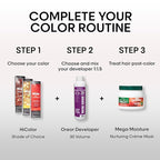 L'OREAL TECHNIQUE HiColor Reds Permanent Hair Color - Lifts Dark Hair in One Step Leaving No Brassiness, Rich & Smooth Creme Formula, Intense & Long-Lasting Color, H10 Copper Red