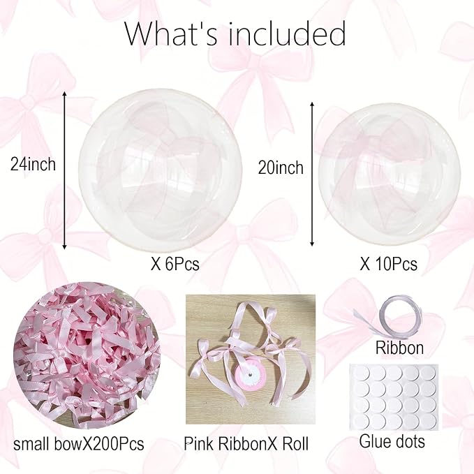24" 20" Bobo Bubble Balloons - Image 2