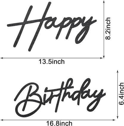 Happy Birthday Sign for Backdrop - Image 2