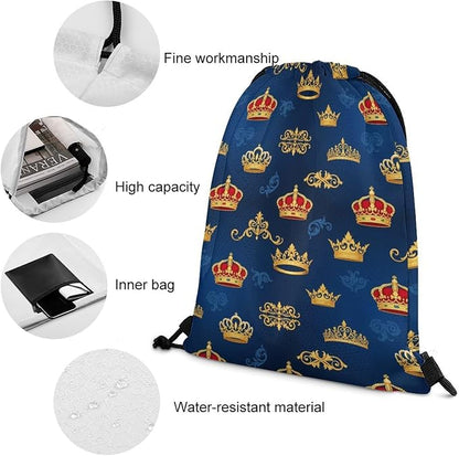 Large Capacity Beam Backpack Drawstring Sack - Image 4