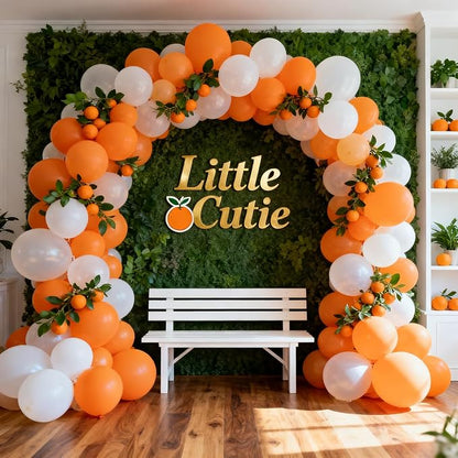 Patimate Orange Balloons 100 Pack 12 Inch Matte Orange Latex Balloons - Image 4