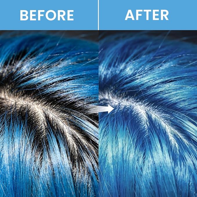 Blue Hair Spray Temporary, Hair Color Spray 1-Day Hair Dye Colored for Kids Women Men, Hair Wax Color Washable, Hair Paint Spray for Halloween Party Fast-Drying, Non-Sticky 4.06 Fl Oz