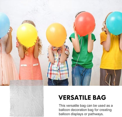 Plastic Balloon Storage Bags Designed and Creating Sturdy Large Capacity 5pcs - Image 7