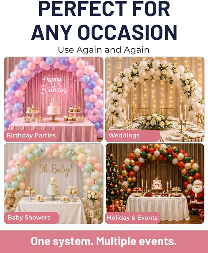 Tinabless Balloon Clips, Reusable Balloon Connectors - Image 5