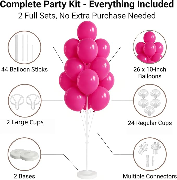 Balloon Column Kit for Floor Set 2 - Image 2