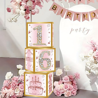 DataMoon 16th Birthday Decorations Boxes - Image 8