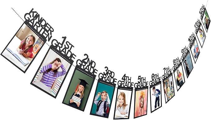 Graduation Photo Banner for Party Decoration, Including Kindergarten to 12th by Unknown
