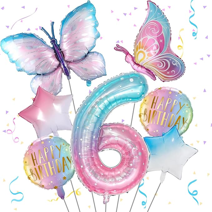 Butterfly Balloons by Isndare