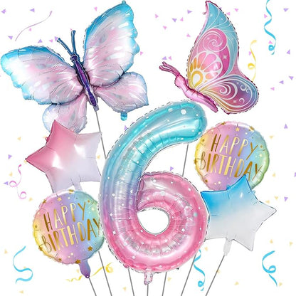 Butterfly Balloons by Isndare
