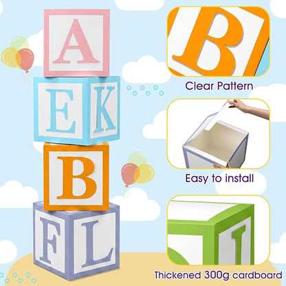 ReliThick 6 Pcs Custom Letter Toy Inspire Party Boxes - Image 3