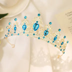 Princess Tiara and Crown for Women Wedding Tiaras for Bridal girls Tiaras and Crystal Crowns Rhinestone Headband Metal Hair Accessories for Costume Birthday Party Prom Gifts