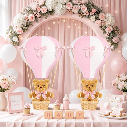 6 Sets Bear Hot Air Balloon Decorations Table Centerpieces - Image 5