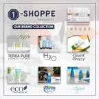 H2O Therapy Hotel Soaps & Toiletries Bulk Set | 1-Shoppe Amenities Kit | 0.85oz Shampoo & Conditioner, Body Wash, Lotion, 1oz Bar Soap | Travel Size | 75 Pieces