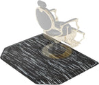4 ft. x 5 ft. Salon Mat Anti Fatigue for Hairstylist Standing, Thick Barber Floor Mats Under Salon Chair, Hair Mat Hairdressing Barbershop Beuaty Spa Equipment