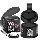 Hairline Shadow Powder, Dark Gray, Root Touch Up Powder for Instantly Gray Hair Cover Up, Women Color Root Coverage for Thinning Grey, Mens Roots Concealer for Hair Loss Beard Line, #4